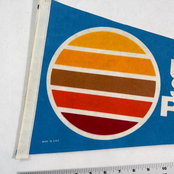 World's Fair 1982 Knoxville TN United States Pavilion Felt Pennant Lrg 30" x 12" - Picture 2 of 10